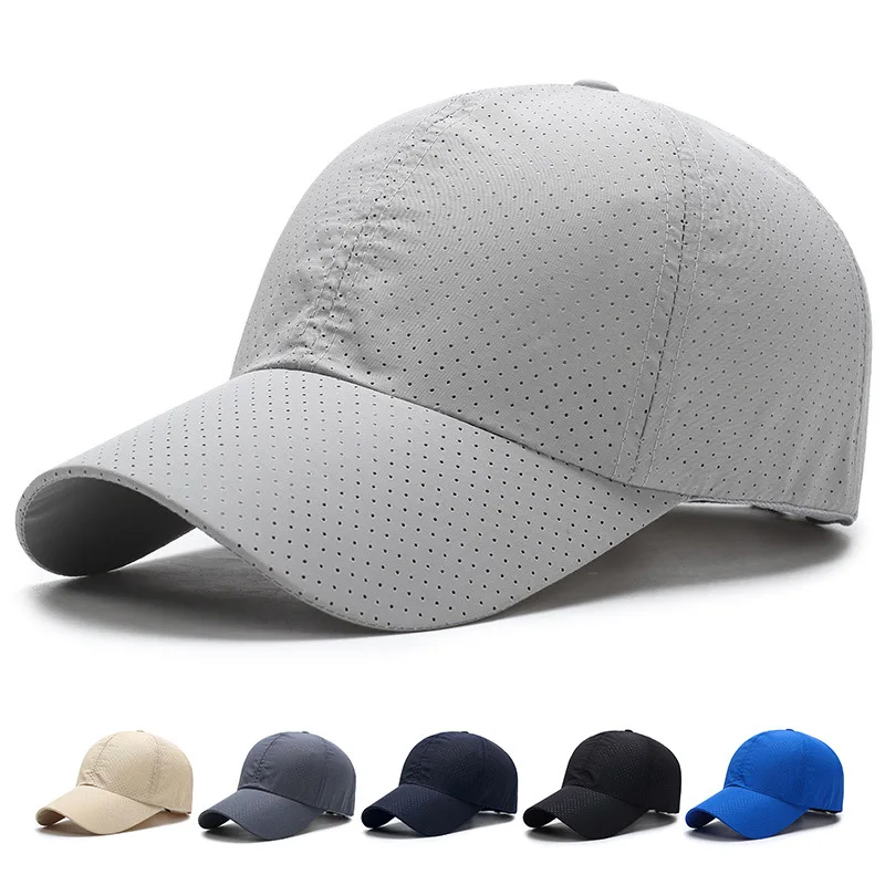 Mesh Quick Dry Summer Men Women Snapback Running Cap Sun Hat Breathable Bone Trucker Sunshade Sport Hats in Stock
Mesh Quick Dry Summer Men Women Snapback Running Cap Sun Hat Breathable Bone Trucker Sunshade Sport Hats in Stock