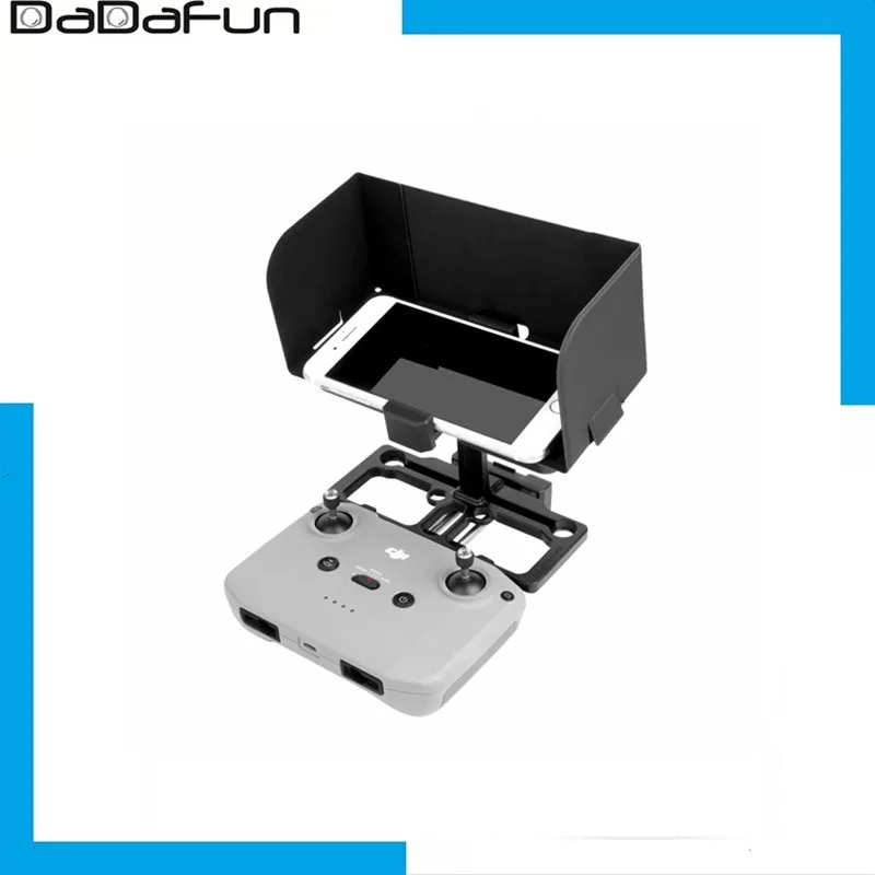 Sunnylife MINI 2 Remote Controller Mobile Phone Holder with Sun Hood Full Screen Smartphone Holder for Mavic Air 2S/Mini SE/ Pr
Sunnylife MINI 2 Remote Controller Mobile Phone Holder with Sun Hood Full Screen Smartphone Holder for Mavic Air 2S/Mini SE/ Pr