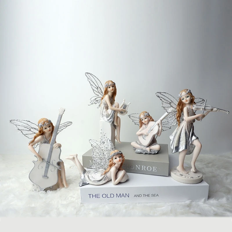 Dancing Girl Angel Statues Resin Statue Art Sculpture Crafts Figure Home Decoration Desk Ornaments
Dancing Girl Angel Statues Resin Statue Art Sculpture Crafts Figure Home Decoration Desk Ornaments