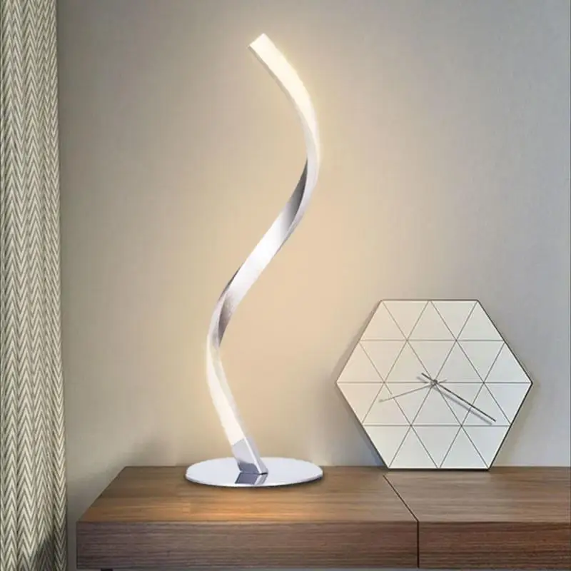 S-shaped Table Lamp Living Room Bedroom Decorative Lamp Desktop Night Light Bedside Night Lamps Indoor Lighting Home Lighting
S-shaped Table Lamp Living Room Bedroom Decorative Lamp Desktop Night Light Bedside Night Lamps Indoor Lighting Home Lighting