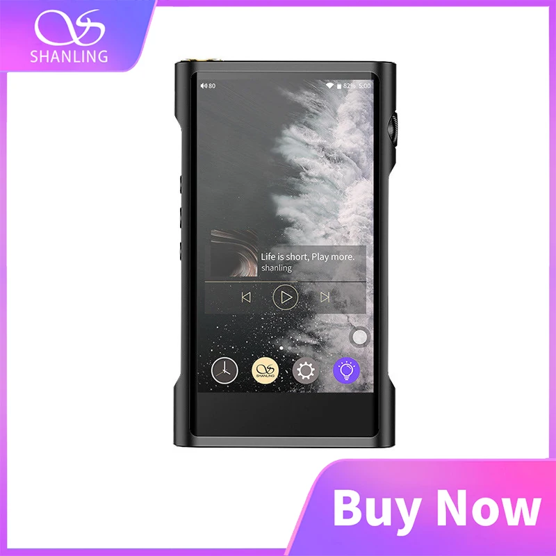 SHANLING M8 Dual AK4499QE DAC Lossless Music Portable Player MP3 Bluetooth 5.0 XMOS XUF208 DSD512 768kHz/32bit Andriod Player
SHANLING M8 Dual AK4499QE DAC Lossless Music Portable Player MP3 Bluetooth 5.0 XMOS XUF208 DSD512 768kHz/32bit Andriod Player