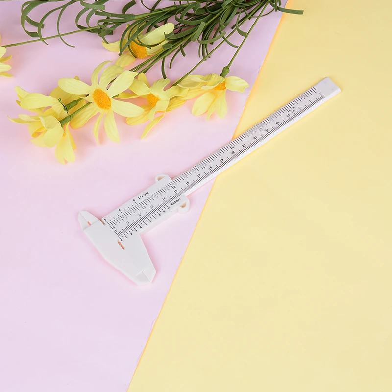Portable 150MM Plastic Eyebrow Measuring Vernier Caliper Tattoo Microblading Caliper Ruler Permanent Makeup Measurement Tool
Portable 150MM Plastic Eyebrow Measuring Vernier Caliper Tattoo Microblading Caliper Ruler Permanent Makeup Measurement Tool