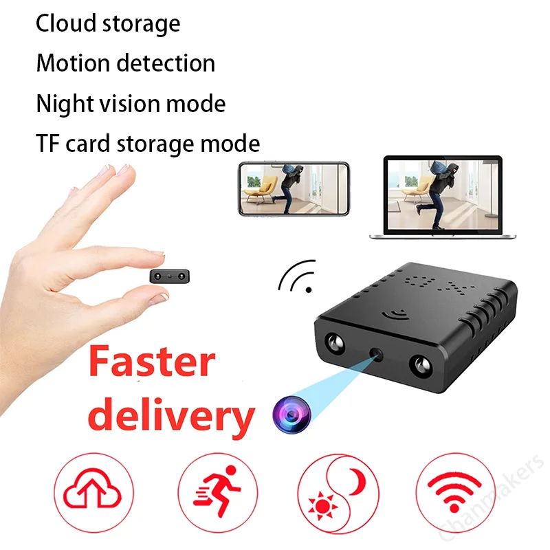 Ip-камера HD 1080P, Wi-Fi, мини-видеокамера с инфракрасным ночным видением, камера для домашней безопасности, P2P камера с датчиком движения
Ip-камера HD 1080P, Wi-Fi, мини-видеокамера с инфракрасным ночным видением, камера для домашней безопасности, P2P камера с датчиком движения