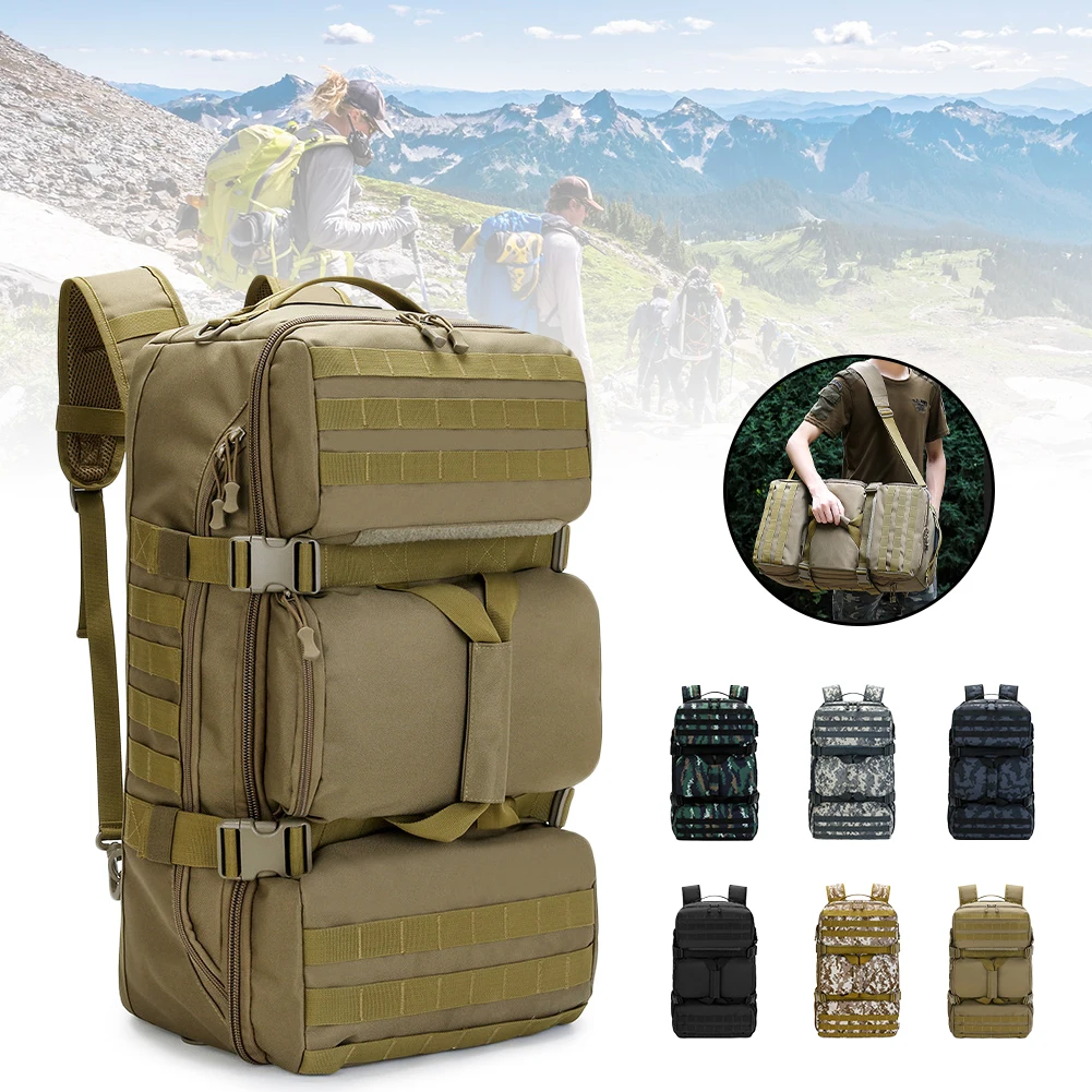 Outdoor 60L Large Capacity Sport Backpacks Shoulder Bag 600D Oxford Water-Resistant Rucksack for Hunting Camping
Outdoor 60L Large Capacity Sport Backpacks Shoulder Bag 600D Oxford Water-Resistant Rucksack for Hunting Camping