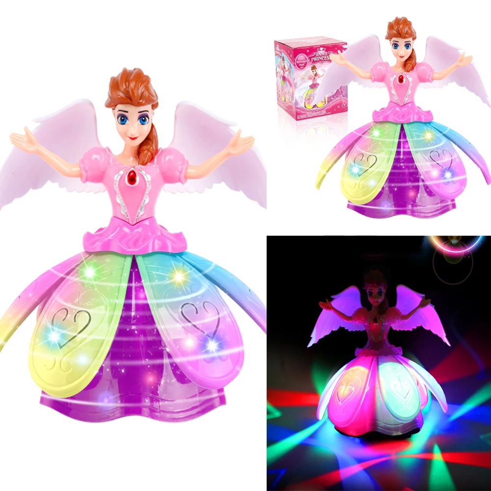Electric Doll Rotating Fairy Princess Colorful Lights And Music Dancing Musical Interesting Colorful Toy With Blossoming Skirt
Electric Doll Rotating Fairy Princess Colorful Lights And Music Dancing Musical Interesting Colorful Toy With Blossoming Skirt