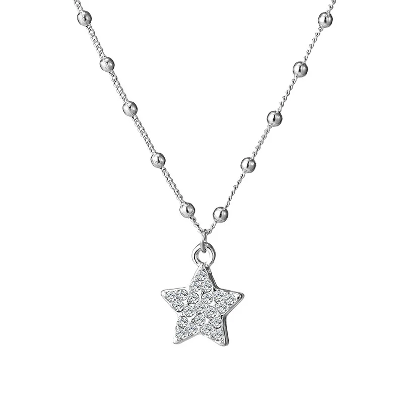 10 Pcs star necklace Metal chain necklace Fashion Jewelry necklace zircon pendant chain copper bead clip chain
10 Pcs star necklace Metal chain necklace Fashion Jewelry necklace zircon pendant chain copper bead clip chain