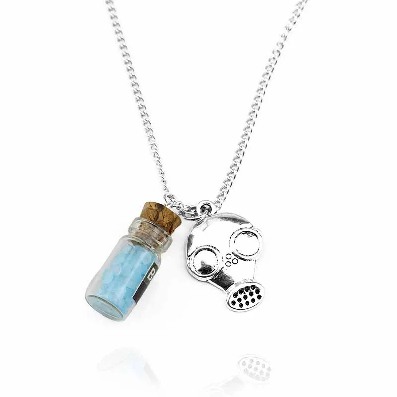 Blue Meth Heisenberg Jesse Pinkman Walter White Jewelry Breaking Bad Inspired Bath Salt Vial Cork Bottle Necklaces & Pendants
Blue Meth Heisenberg Jesse Pinkman Walter White Jewelry Breaking Bad Inspired Bath Salt Vial Cork Bottle Necklaces & Pendants
