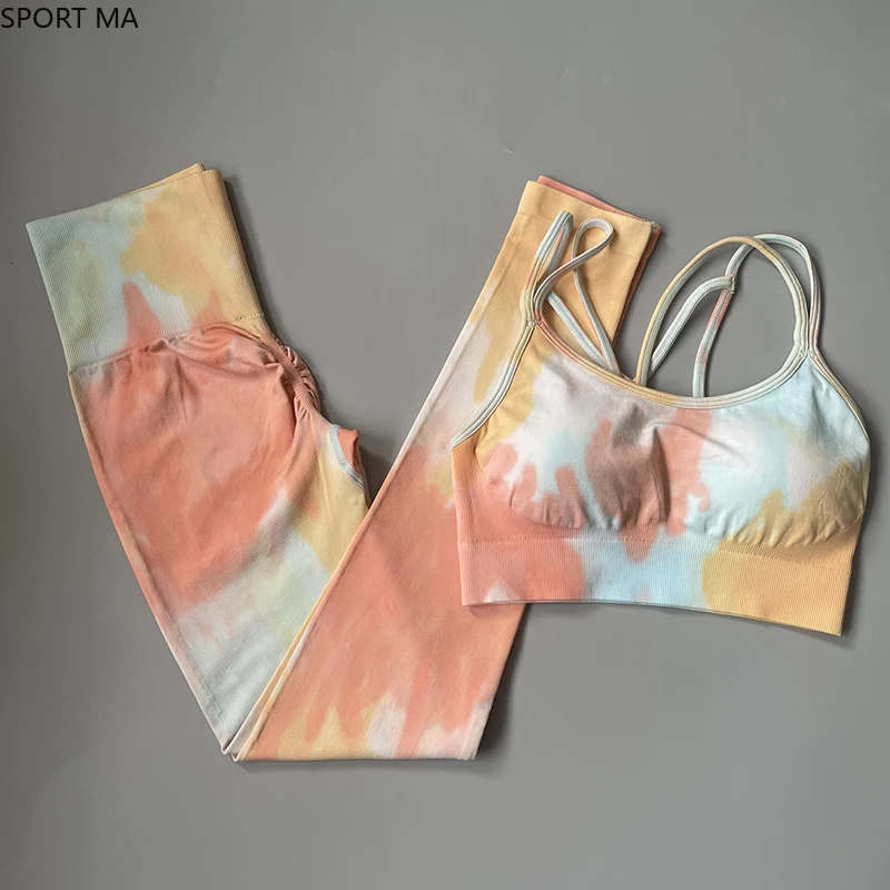 NEW Dyeing Seamless yoga set Women gym fitness clothing sportswear sports bra high waist gym leggings sports suits yoga suits
NEW Dyeing Seamless yoga set Women gym fitness clothing sportswear sports bra high waist gym leggings sports suits yoga suits