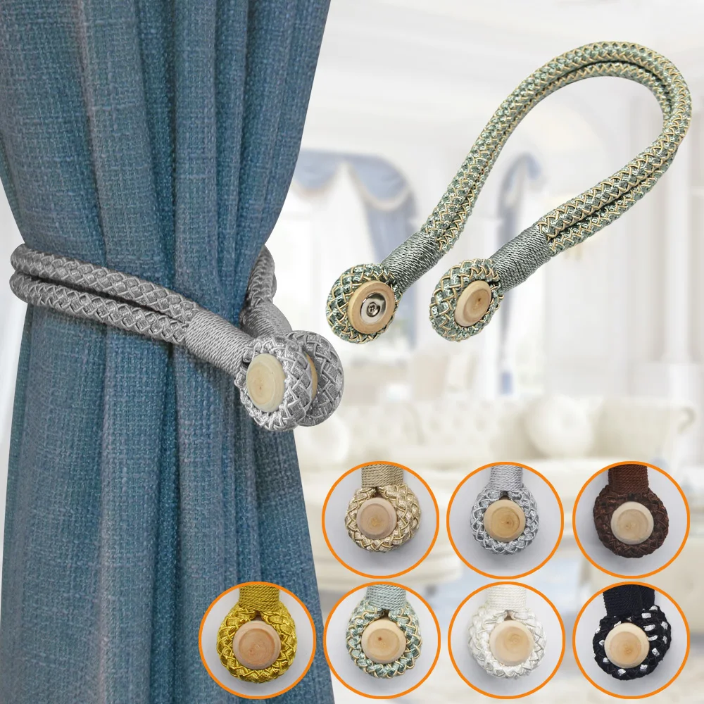 1Pc Magnetic Curtain Holdback Curtain Holder Clip Rope Strap Buckle Tiebacks tieback holder curtain tieback Accessories
1Pc Magnetic Curtain Holdback Curtain Holder Clip Rope Strap Buckle Tiebacks tieback holder curtain tieback Accessories