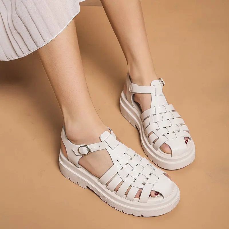 Gladiator Platform Women's Sandals Zar Woman 2021 Shoes Summer Fashion Women Chunky Beach Sandal PU Comfortable Sandalias Mujer
Gladiator Platform Women's Sandals Zar Woman 2021 Shoes Summer Fashion Women Chunky Beach Sandal PU Comfortable Sandalias Mujer