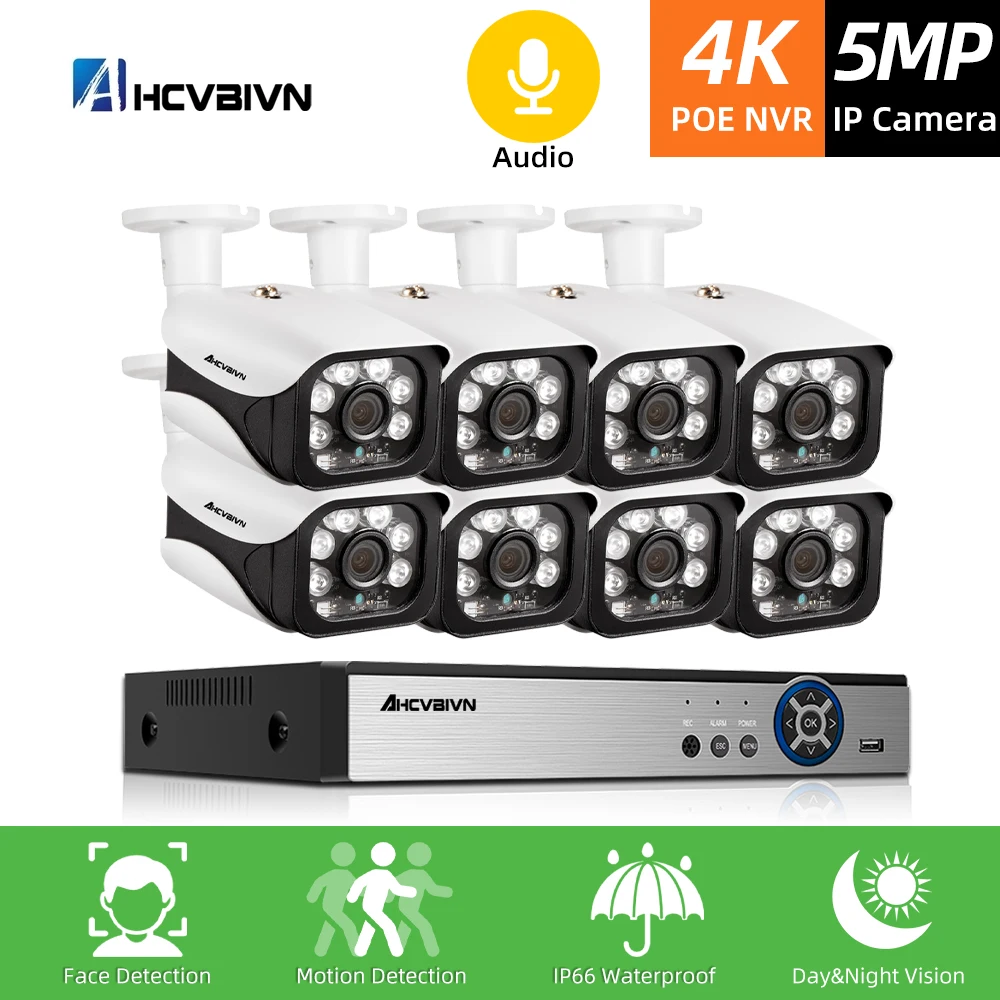 Система видеонаблюдения XMEYE, 4K, 8 каналов, 5 Мп, POE, NVR
Система видеонаблюдения XMEYE, 4K, 8 каналов, 5 Мп, POE, NVR