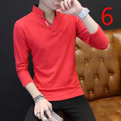 Autumn and winter tide brand high collar thick long sleeve bottoming shirt tide men
Autumn and winter tide brand high collar thick long sleeve bottoming shirt tide men