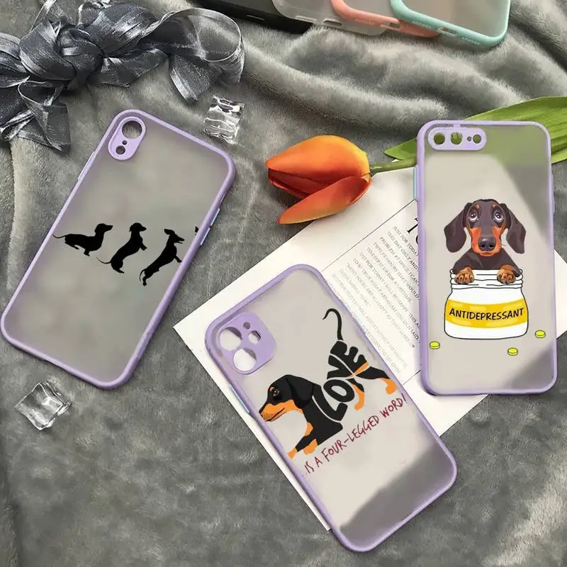Dachshund dog animal cute cartooon Phone Case matte transparent For iphone 7 8 11 12 13 plus mini x xs xr pro max cover
Dachshund dog animal cute cartooon Phone Case matte transparent For iphone 7 8 11 12 13 plus mini x xs xr pro max cover
