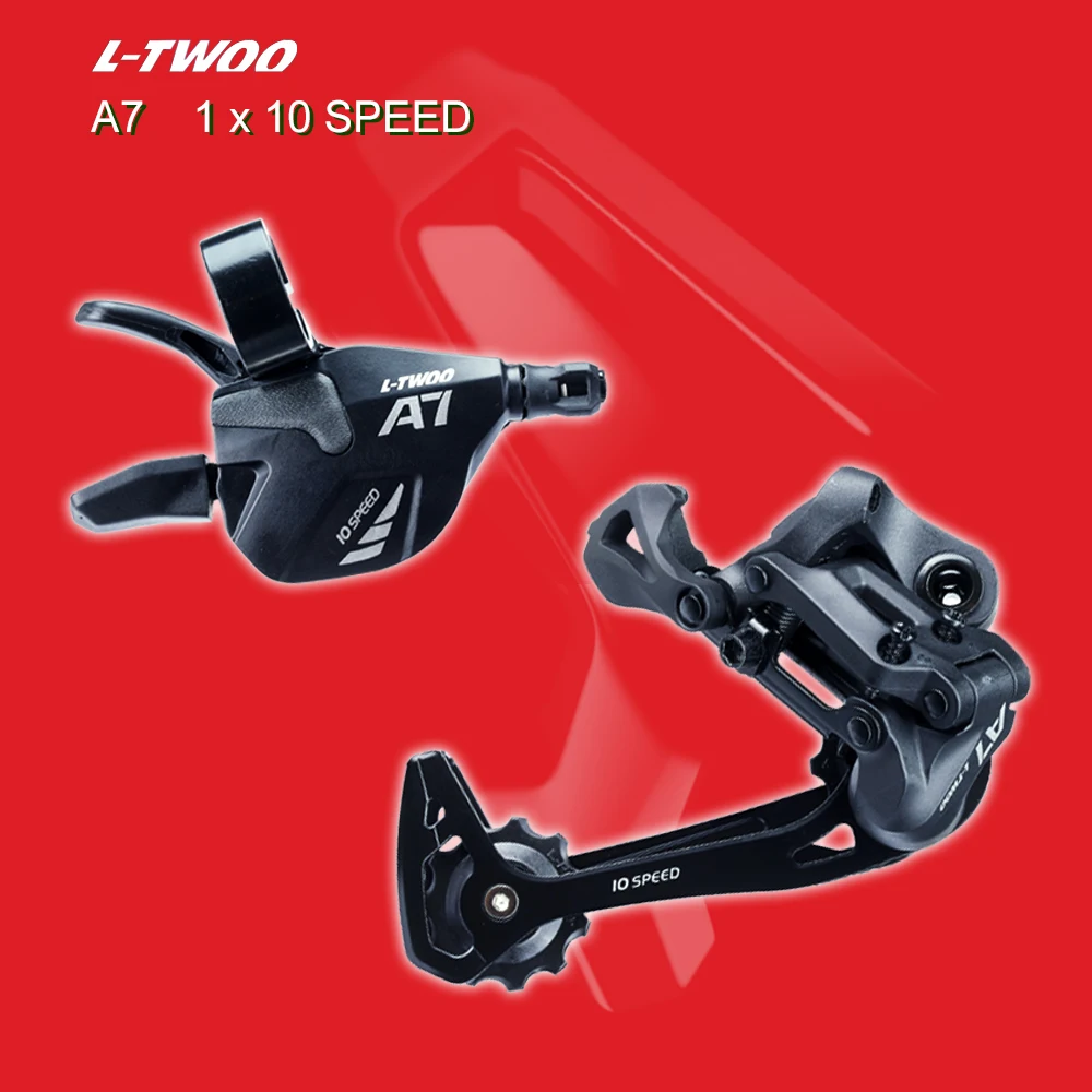 L-TWOO A7 1X10 Speed MTB Bike Bicycle Shifter Rear Derailleur Groupset Light Durable Precise 10S System By Max 50T
L-TWOO A7 1X10 Speed MTB Bike Bicycle Shifter Rear Derailleur Groupset Light Durable Precise 10S System By Max 50T