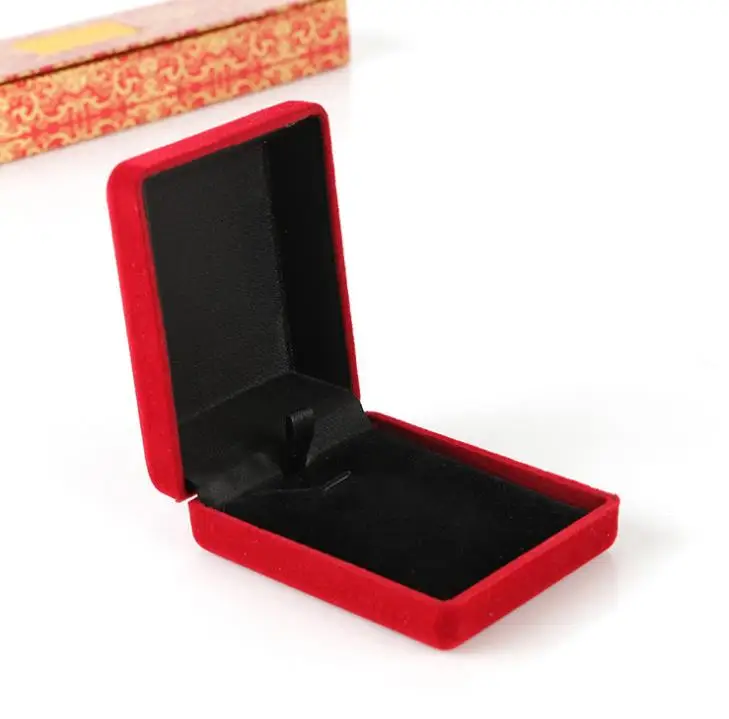 100pcs/lot Red Flocking Pendant Box 8x6cm Velvet Necklace Jewelry Boxes Wedding Jewellery Storage Packaging Cases SN3839
100pcs/lot Red Flocking Pendant Box 8x6cm Velvet Necklace Jewelry Boxes Wedding Jewellery Storage Packaging Cases SN3839