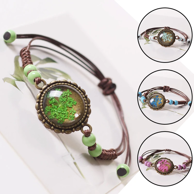 1PC Women's Bracelets Are Full Of Stars Fashion Jewelry Accessories Bracelet Gypsophila Leather Rope Vintage Trendy High Quality
1PC Women's Bracelets Are Full Of Stars Fashion Jewelry Accessories Bracelet Gypsophila Leather Rope Vintage Trendy High Quality