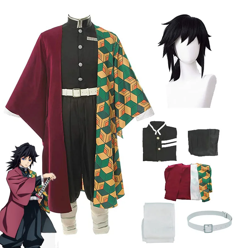 Giyu Tomioka Cosplay Anime Demon Slayer Kimetsu No Yaiba Cosplay Costumes Giyu Tomioka Adult Child Halloween Costume Wig Suit 
Giyu Tomioka Cosplay Anime Demon Slayer Kimetsu No Yaiba Cosplay Costumes Giyu Tomioka Adult Child Halloween Costume Wig Suit