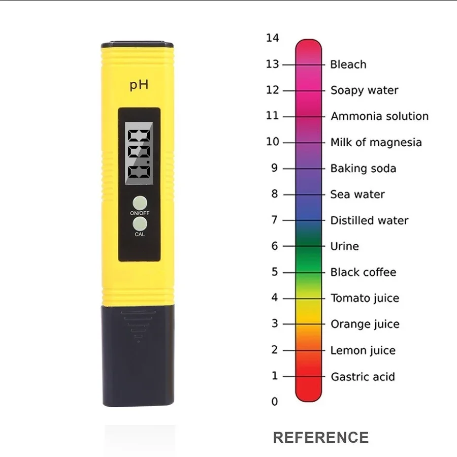 Ready in MalaysiaPortable PH Meter + Digital LCD Water Purity TDS EC Meter Temperature Tester checker aquarium Pen Monitor Acid
Ready in MalaysiaPortable PH Meter + Digital LCD Water Purity TDS EC Meter Temperature Tester checker aquarium Pen Monitor Acid