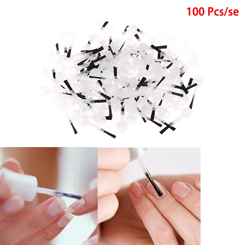 100Pcs Nail Polish Applicator Brushes Replacement Liquid Dipping Gel Brushes For Home Salon Nail Art DIY Beauty Manicure Tool
100Pcs Nail Polish Applicator Brushes Replacement Liquid Dipping Gel Brushes For Home Salon Nail Art DIY Beauty Manicure Tool