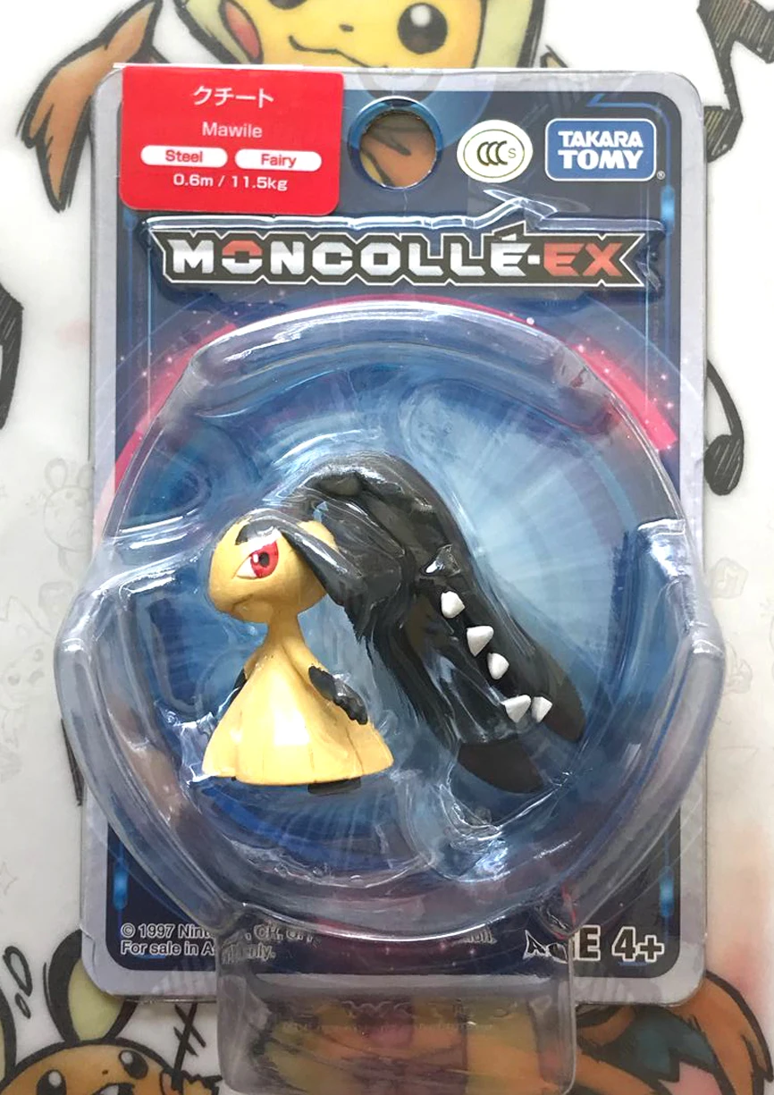 TAKARA TOMY Genuine Pokemon MC EMC Mawile Out-of-print Limited Rare Action Figure Model Toys
TAKARA TOMY Genuine Pokemon MC EMC Mawile Out-of-print Limited Rare Action Figure Model Toys