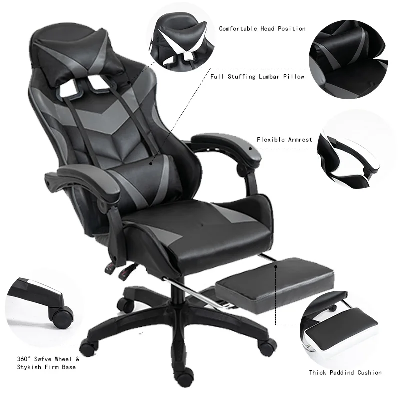Computer Chair Internet Bar Office LOL Game Home Chair|Офисные стулья| |