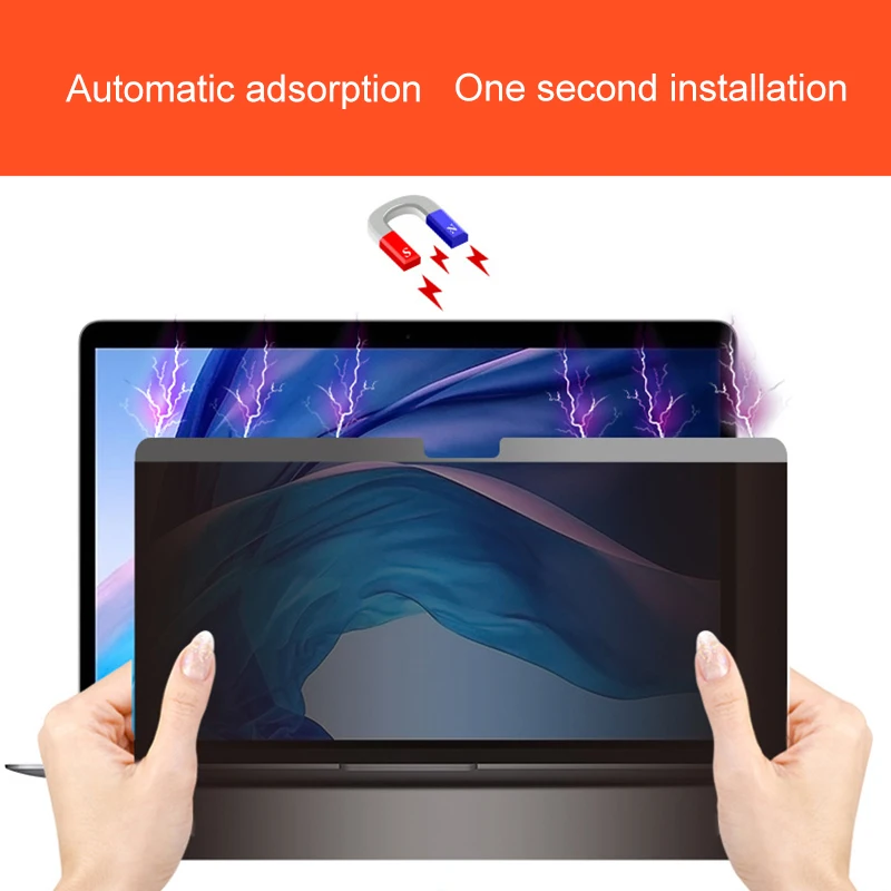 Privacy Screen Filter Magnetic Protector Film for MacBook Pro/Air Suitable for Macbook Pro 13.3inch/15inch/16inch Computer Pri
Privacy Screen Filter Magnetic Protector Film for MacBook Pro/Air Suitable for Macbook Pro 13.3inch/15inch/16inch Computer Pri