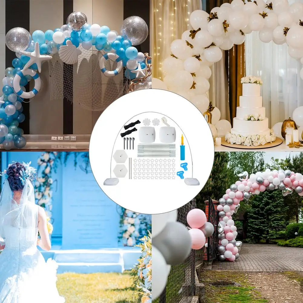 1 Set Decorative Adjustable Balloon Stand Set Reusable Balloon Arch Kit Sturdy Arch Stand Water Fillable Base For Birthday New
1 Set Decorative Adjustable Balloon Stand Set Reusable Balloon Arch Kit Sturdy Arch Stand Water Fillable Base For Birthday New