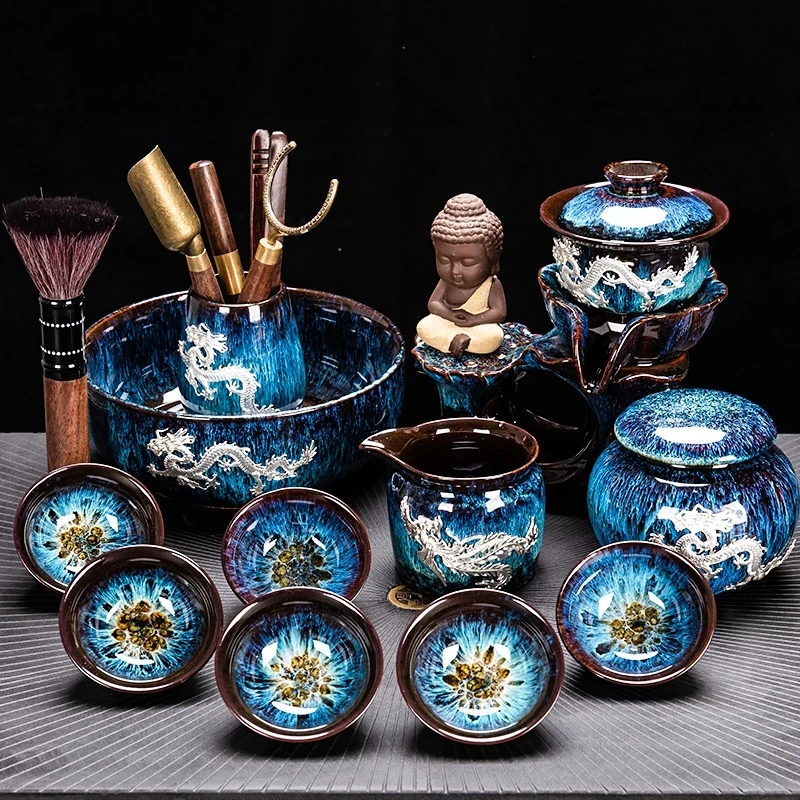 Роскошный китайский винтажный чайный набор, фарфоровые дорожные чаепития для чайной церемонии, Женский чайный набор, чашки, кухонные фарфо... 
Роскошный китайский винтажный чайный набор, фарфоровые дорожные чаепития для чайной церемонии, Женский чайный набор, чашки, кухонные фарфо...