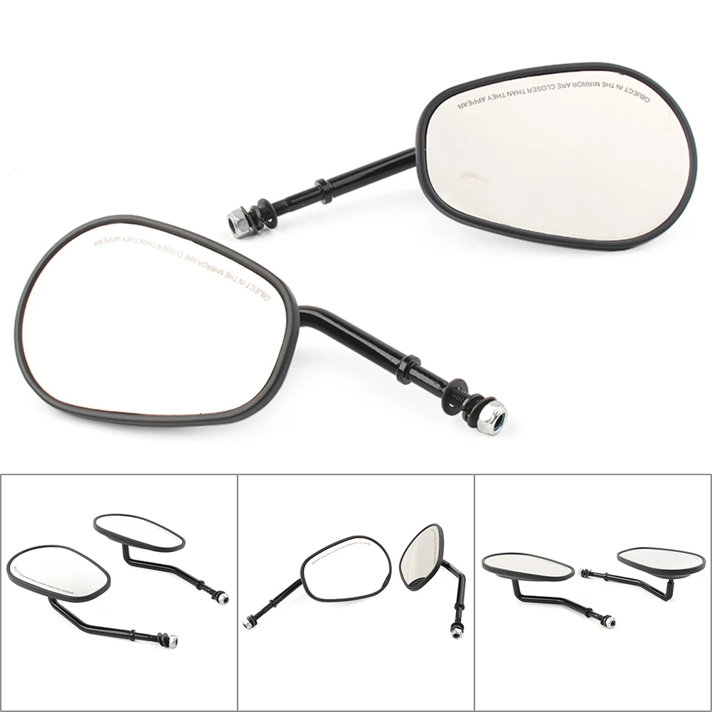 1Pair Black Motorcycle Rear View Side Mirror Left + Right Rearview Mirrors For Harley-Davidson Sportster XL 1200 883 Softail
1Pair Black Motorcycle Rear View Side Mirror Left + Right Rearview Mirrors For Harley-Davidson Sportster XL 1200 883 Softail