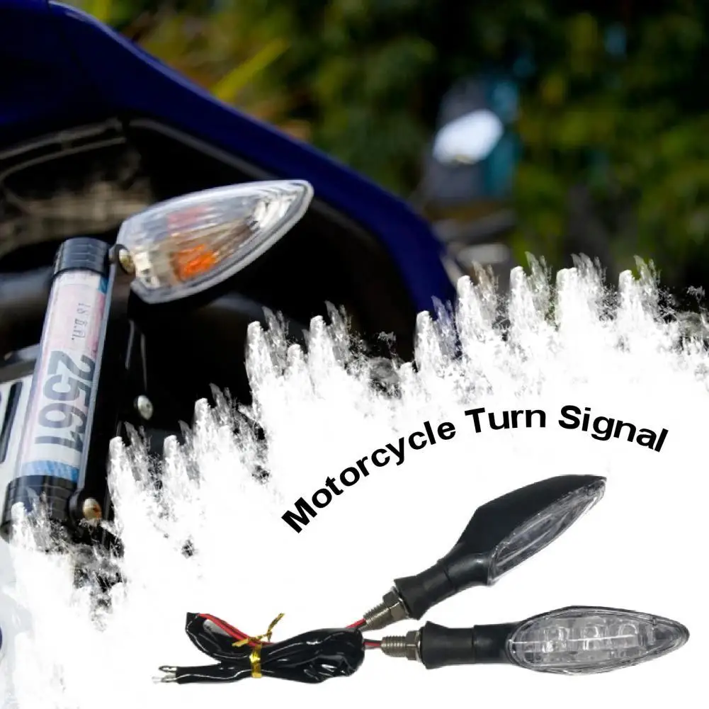 2Pcs Turn Signal Convenient Wide Application Power Saving Universal 12V Motorcycle LED Turn Light for Motorbike
2Pcs Turn Signal Convenient Wide Application Power Saving Universal 12V Motorcycle LED Turn Light for Motorbike