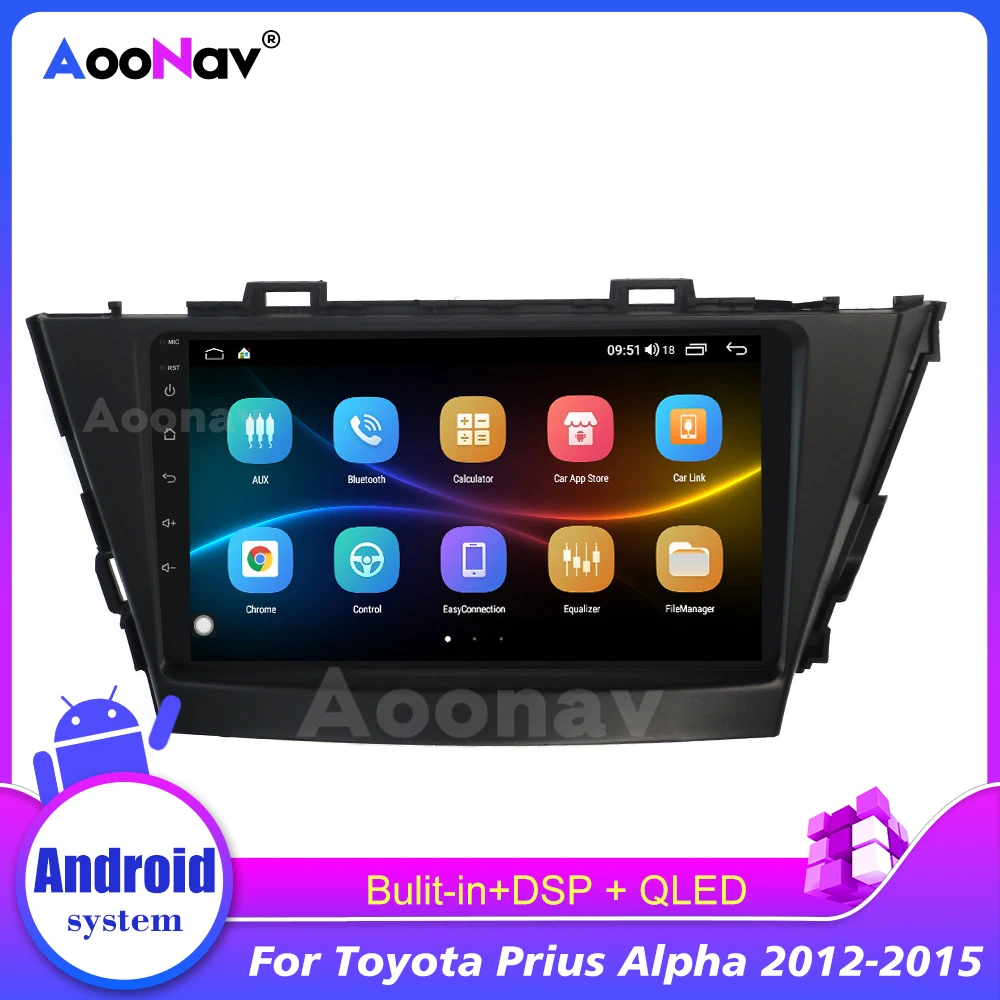Автомобильный радиоприемник с сенсорным экраном, стерео для Toyota Prius Alpha 2012 2013 2014 2015, GPS-навигация, мультимедийный плеер, Авторадио
Автомобильный радиоприемник с сенсорным экраном, стерео для Toyota Prius Alpha 2012 2013 2014 2015, GPS-навигация, мультимедийный плеер, Авторадио
