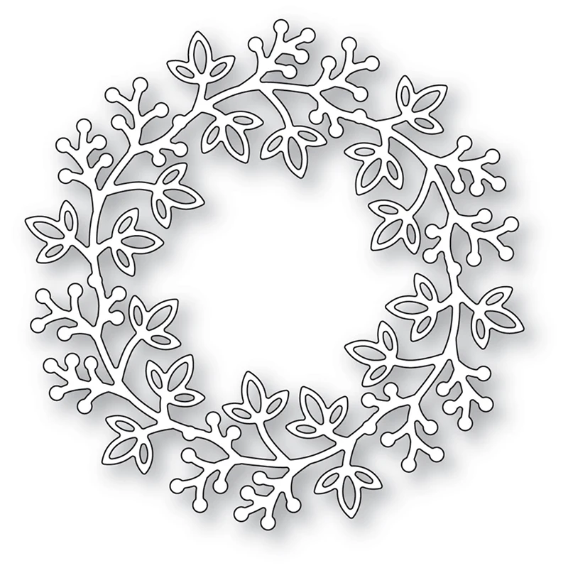 Branch Leaves Wreath Circle Metal Cutting Dies for Scrapbooking Stencil Knife Mould Blade Punch Model Craft Decoration Template
Branch Leaves Wreath Circle Metal Cutting Dies for Scrapbooking Stencil Knife Mould Blade Punch Model Craft Decoration Template