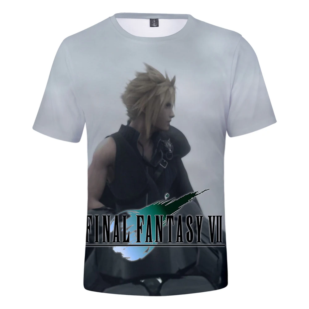 New Final Fantasy VII t shirt Men/Women Cool Shirt Summer Leisure O neck tshirt Game New Print Student Final Fantasy VII T-shirt
New Final Fantasy VII t shirt Men/Women Cool Shirt Summer Leisure O neck tshirt Game New Print Student Final Fantasy VII T-shirt