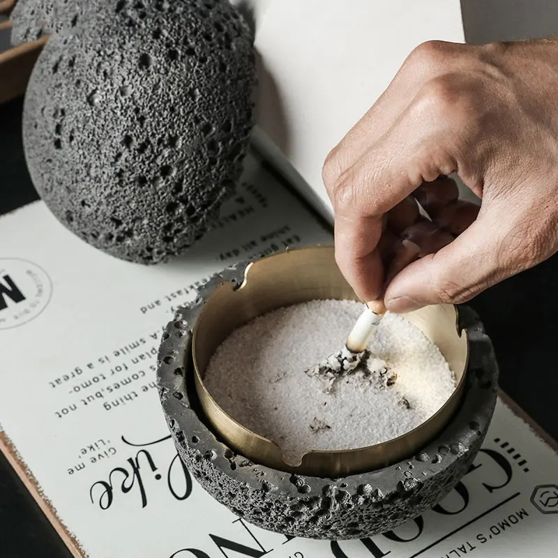 Planet Cement Ashtray Can Be Used In Living Room Study Office Anti Flying Ash Large Capacity Stainless Steel Craft Decorations
Planet Cement Ashtray Can Be Used In Living Room Study Office Anti Flying Ash Large Capacity Stainless Steel Craft Decorations