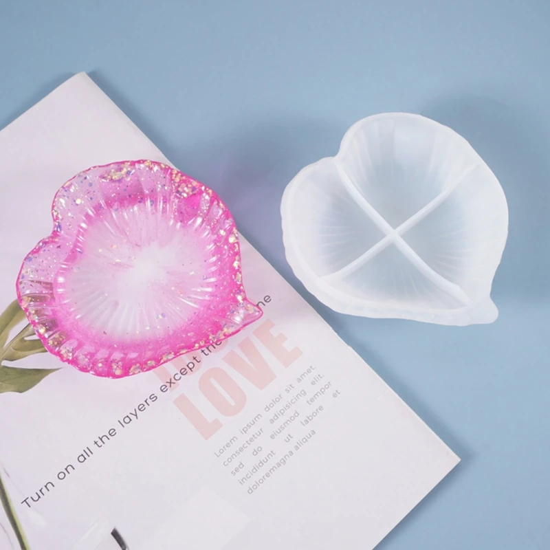 DIY Crafts Crystal Epoxy Resin Mold Leaf Shape Plate Dish Casting Silicone Mould B36D
DIY Crafts Crystal Epoxy Resin Mold Leaf Shape Plate Dish Casting Silicone Mould B36D