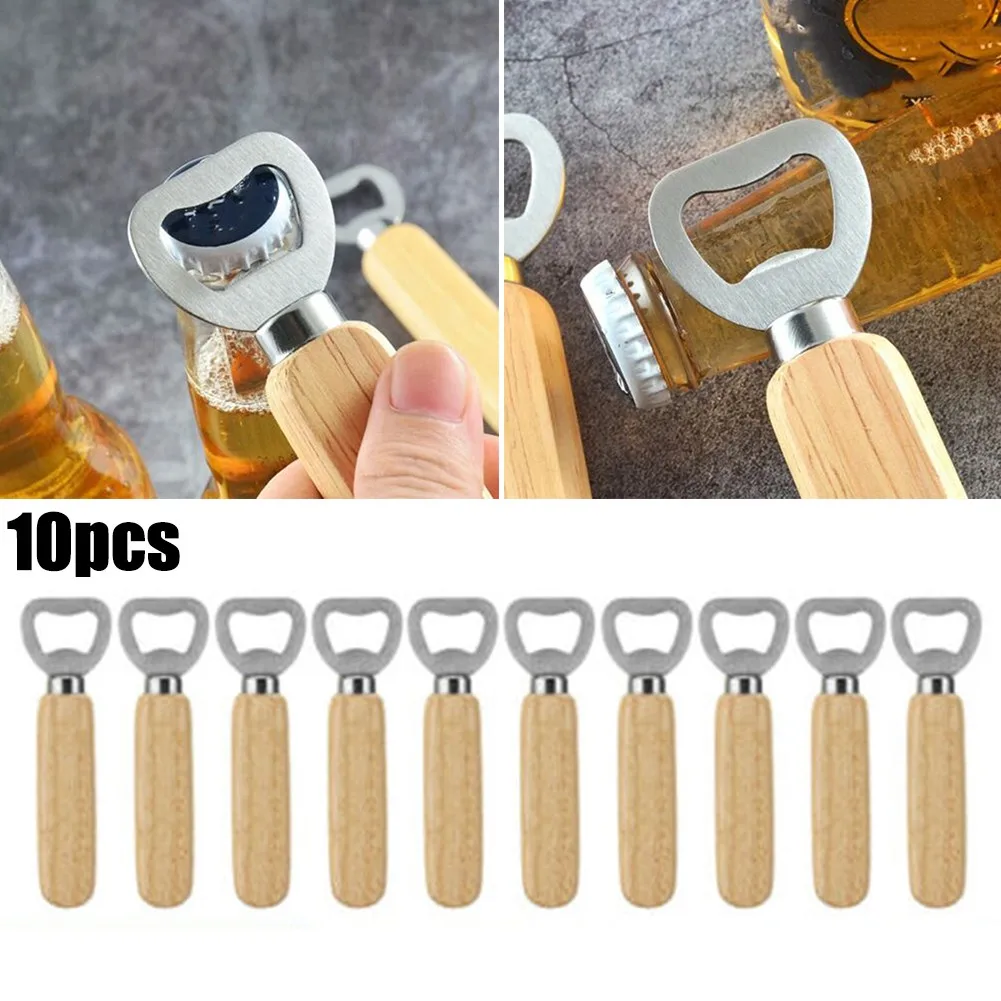 10PCS Stainless Steel Screw Cap Bottle Opener Manual Non-slip Cap Bottle Opener Wooden Handle Beer Solid Wood Soda Bottle Opener
10PCS Stainless Steel Screw Cap Bottle Opener Manual Non-slip Cap Bottle Opener Wooden Handle Beer Solid Wood Soda Bottle Opener