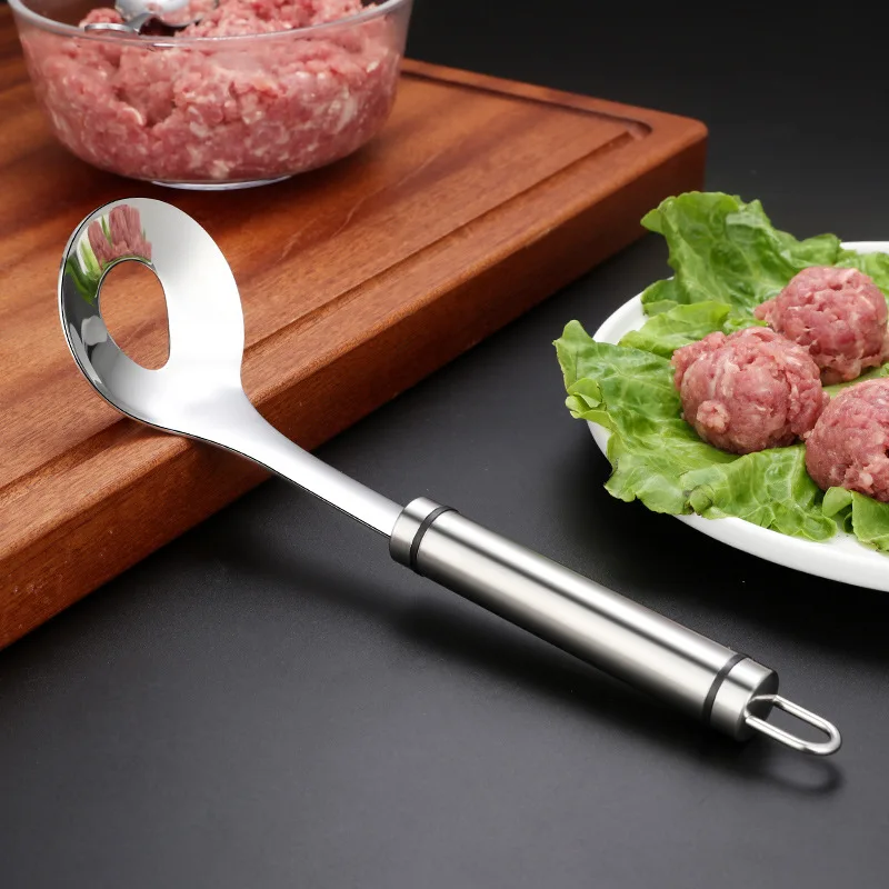 KitchenAce Stainless Steel Meatball Clip Spoon Non-sticky Meatball Maker DIY Fish Rice Ball Maker Gaget Kitchen Gadgets & Tools
KitchenAce Stainless Steel Meatball Clip Spoon Non-sticky Meatball Maker DIY Fish Rice Ball Maker Gaget Kitchen Gadgets & Tools
