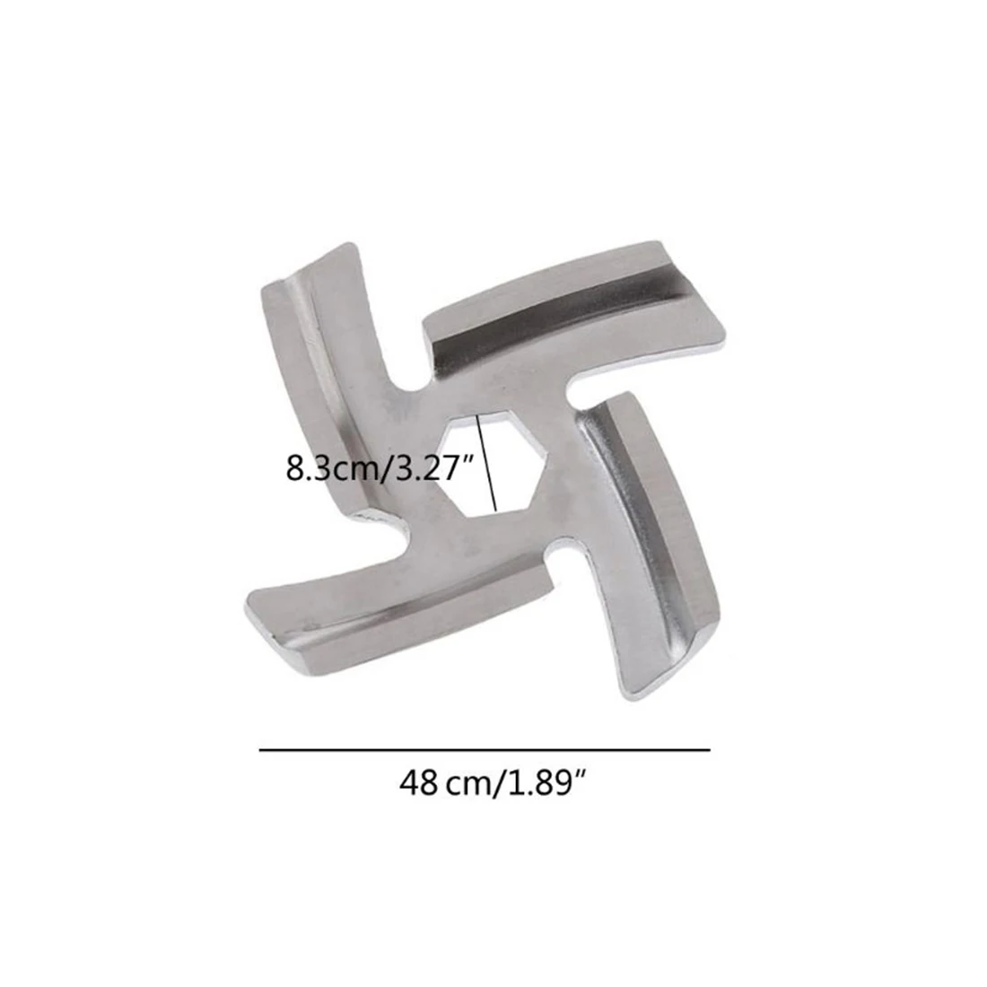 3pcs Blades Stainless Steel Chopper Anti Rust Blade Hexagon Hole Meat Grinder Accessory Durable, Rust Proof, Non-toxic
3pcs Blades Stainless Steel Chopper Anti Rust Blade Hexagon Hole Meat Grinder Accessory Durable, Rust Proof, Non-toxic