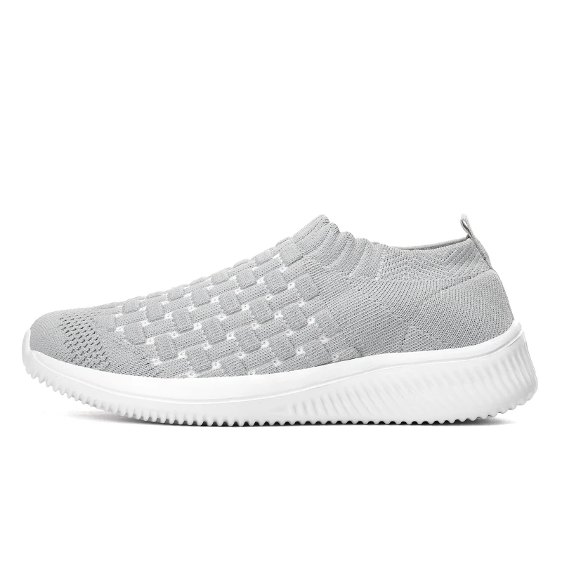 Fashion Women's Woven Breathable Lightweight Casual Sport Walking Shoes Fashion Solid Color Sock Sneakers Female Casual Sneaker
Fashion Women's Woven Breathable Lightweight Casual Sport Walking Shoes Fashion Solid Color Sock Sneakers Female Casual Sneaker