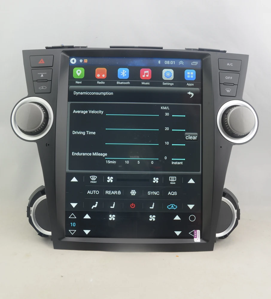 12.1" tesla style vertical screen octa core android 9 Car stereo multimedia player for Toyota Highlander Kluger 2008-2013
12.1" tesla style vertical screen octa core android 9 Car stereo multimedia player for Toyota Highlander Kluger 2008-2013