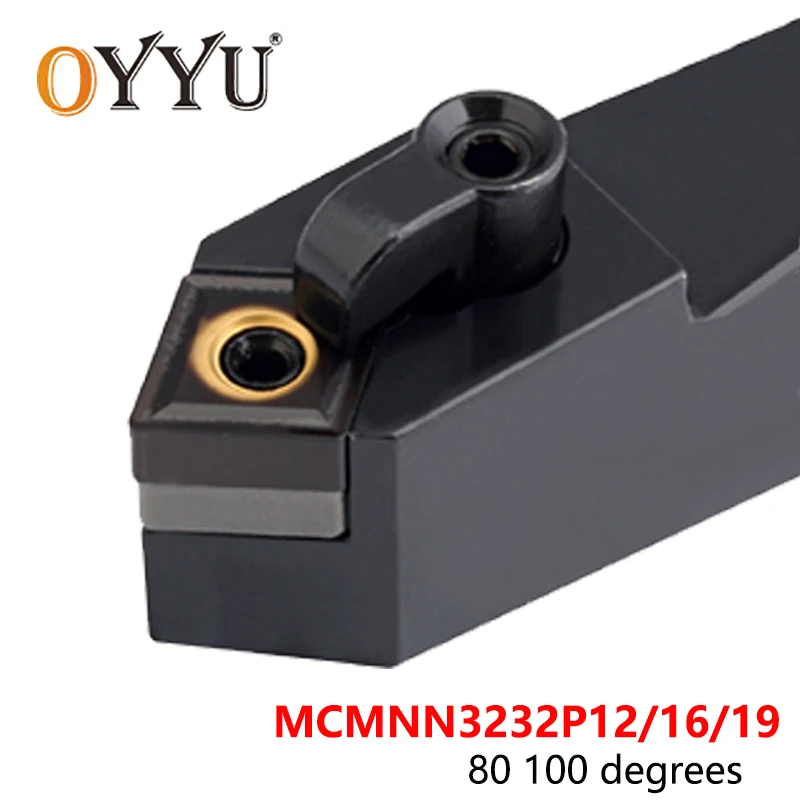 OYYU 32mm MCMNN MCMNN3232P12 MCMNN3232P16 MCMNN3232P19 External Turning Lathe Too Holder CNC Cutting Shank Carbide Inserts
OYYU 32mm MCMNN MCMNN3232P12 MCMNN3232P16 MCMNN3232P19 External Turning Lathe Too Holder CNC Cutting Shank Carbide Inserts