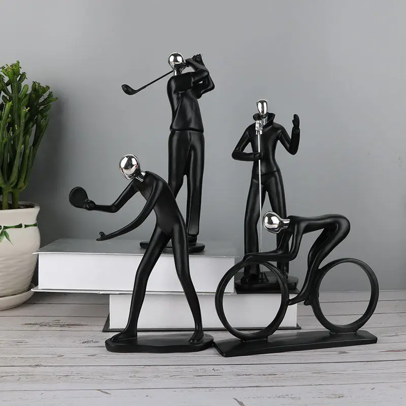 Home Decor Art Sculpture Sports Athlete Statue Resin Figurine for The Enthusiast Sportsman Home Decoration
Home Decor Art Sculpture Sports Athlete Statue Resin Figurine for The Enthusiast Sportsman Home Decoration