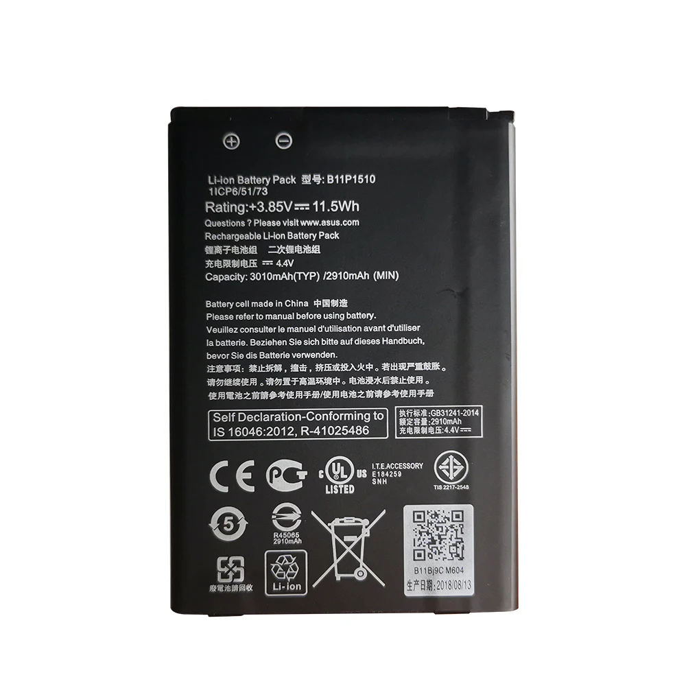 Новый аккумулятор 3010mAh B11P1510/C11P1510 для ASUS ZenFone Go tv ZB551KL X013DB|Аккумуляторы мобильных