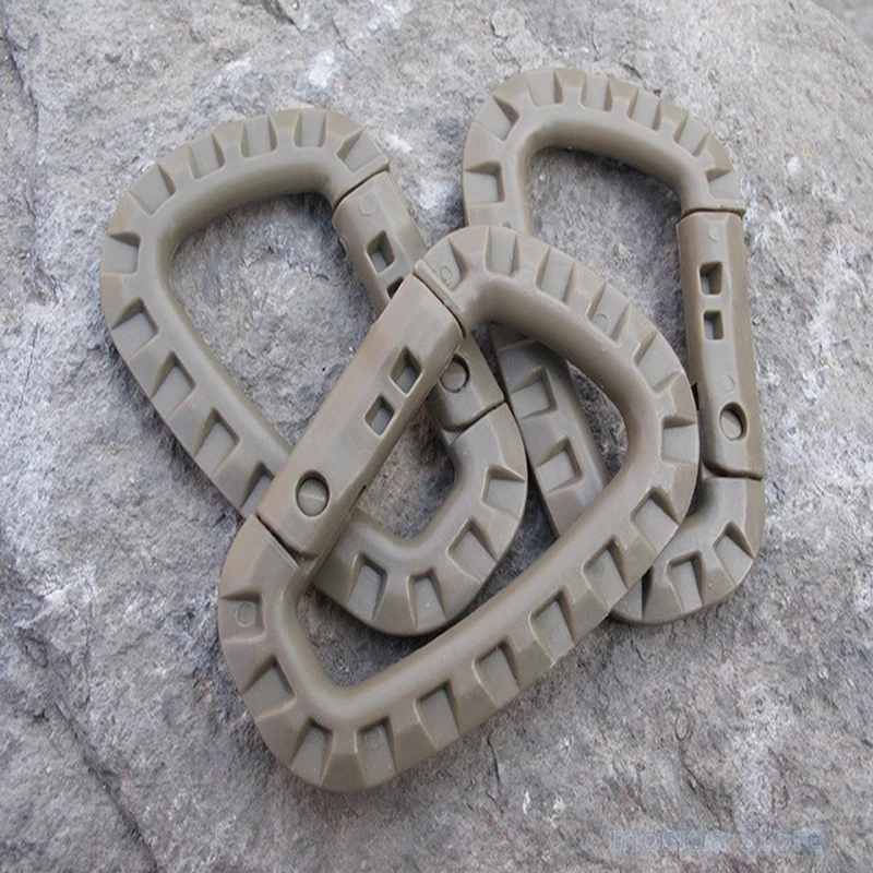 50pcs Carabiner paper clip backpack backpack D buckle military user travel bag camping mountaineering accessories
50pcs Carabiner paper clip backpack backpack D buckle military user travel bag camping mountaineering accessories