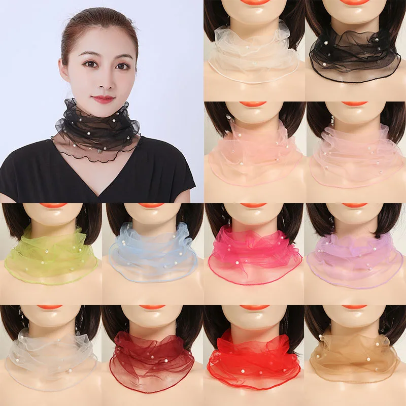 Women Face Cover Masks Fashion Bright Silk Bib Neck Cover Sun Protection Hanging Ear Veil Summer Scarf Breathable Mesh Headband
Women Face Cover Masks Fashion Bright Silk Bib Neck Cover Sun Protection Hanging Ear Veil Summer Scarf Breathable Mesh Headband
