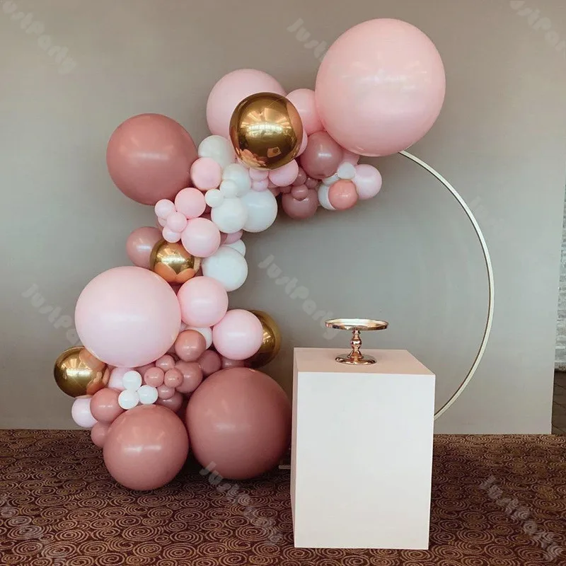 82pcs Retro Pink Balloon Garland Wedding Decoration Matte Whit Balloon Arch Baby Shower Anniversary Party Birthday Party Decor
82pcs Retro Pink Balloon Garland Wedding Decoration Matte Whit Balloon Arch Baby Shower Anniversary Party Birthday Party Decor