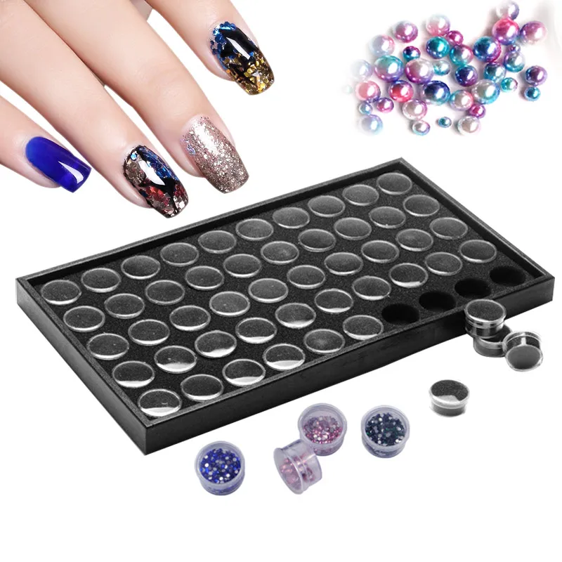 Professional Nail Art Empty Glitter Bead Powder Container Jewelry Display Box Nails Accessories Tool Holder Nail Decoration Case
Professional Nail Art Empty Glitter Bead Powder Container Jewelry Display Box Nails Accessories Tool Holder Nail Decoration Case