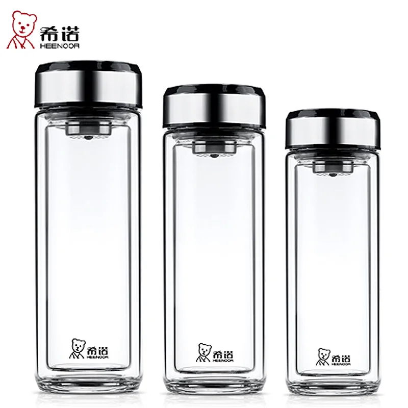 Sino tea double glass men's office tea cup filter screen heat insulation transparent water cup fashion cup 6738
Sino tea double glass men's office tea cup filter screen heat insulation transparent water cup fashion cup 6738