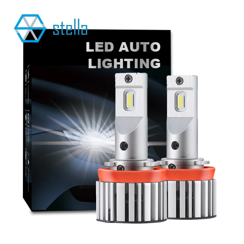Светодиодные лампы Stella H11 H7 canbus H8 HB4 противотуманные фары H1 H4 9005 9006 автомобильные