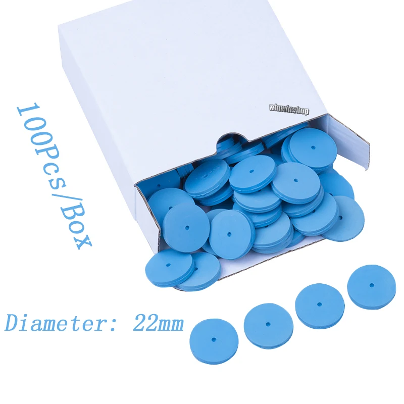 Assorted Polishing Wheels Burs Silicone Polishers Blue Rubber Burs Dentist Clinic 100 Pcs
Assorted Polishing Wheels Burs Silicone Polishers Blue Rubber Burs Dentist Clinic 100 Pcs